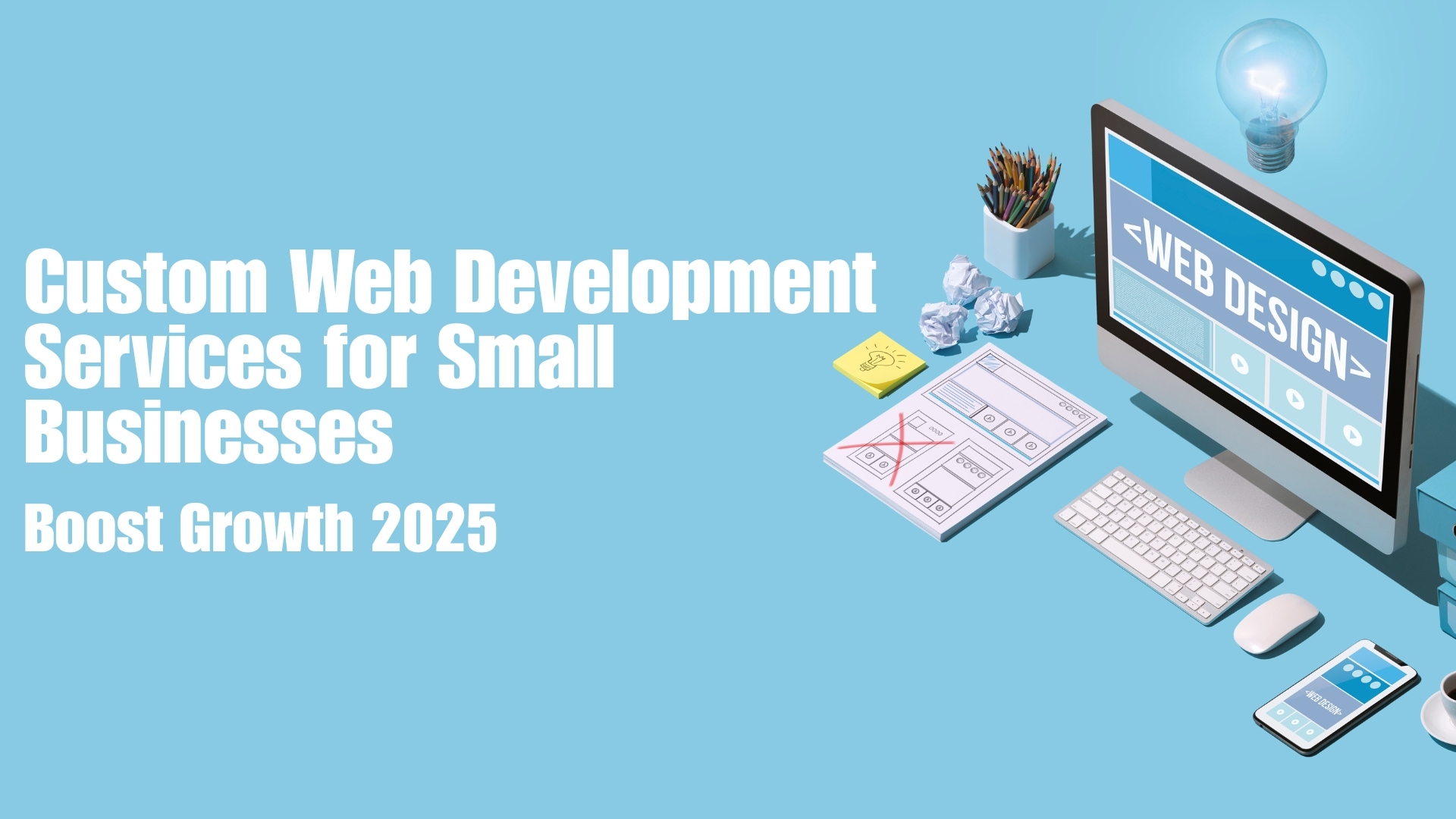 Custom Web Development Services for Small Businesses Boost Growth 2025
