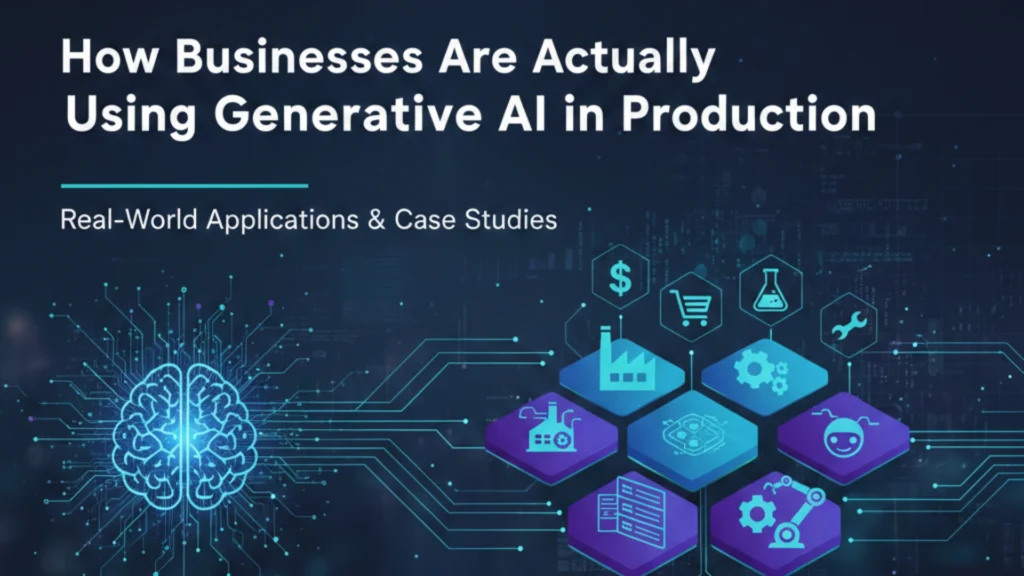 How Businesses Are Actually Using Generative AI in Production