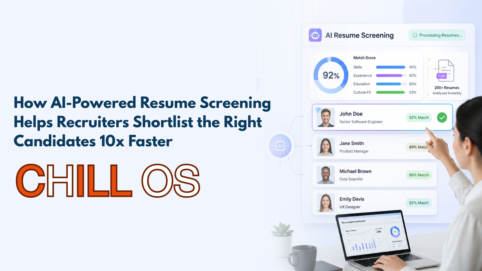 How AI Powered Resume Screening Helps Recruiters Shortlist the Right Candidates 10x Faster